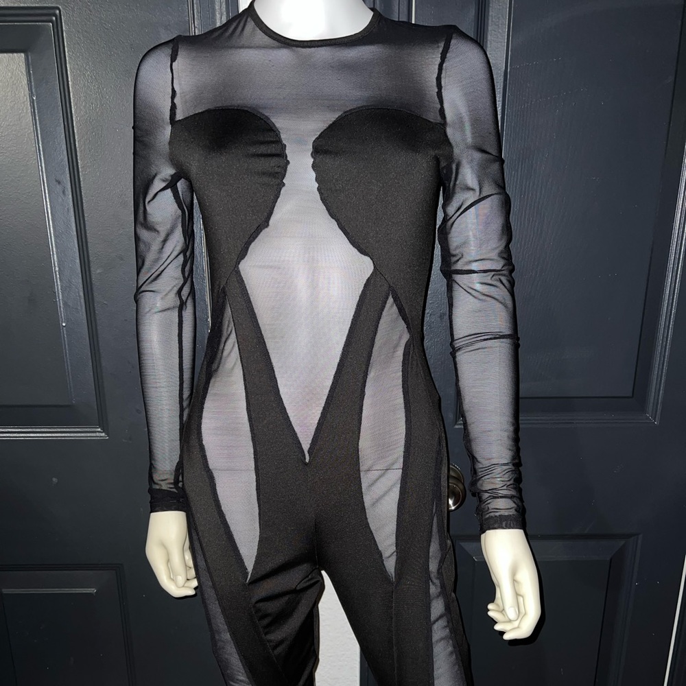 Night out Mesh Jumpsuit